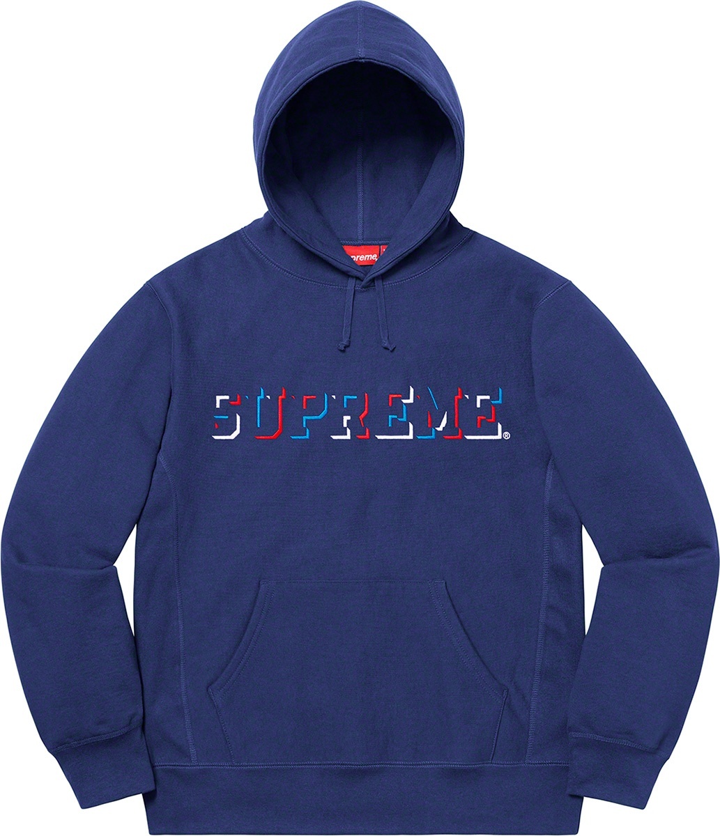Drop Shadow Hooded Sweatshirt view 2